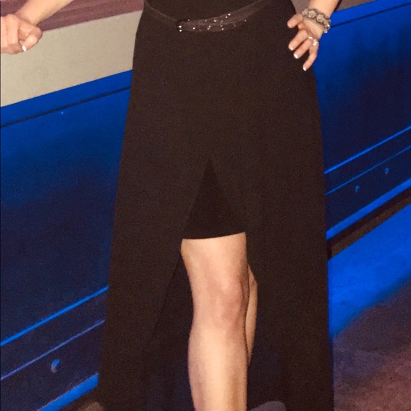 🔥JOSEPH RIBKOFF BLACK GOWN SIZE 10🔥 - Picture 2 of 5